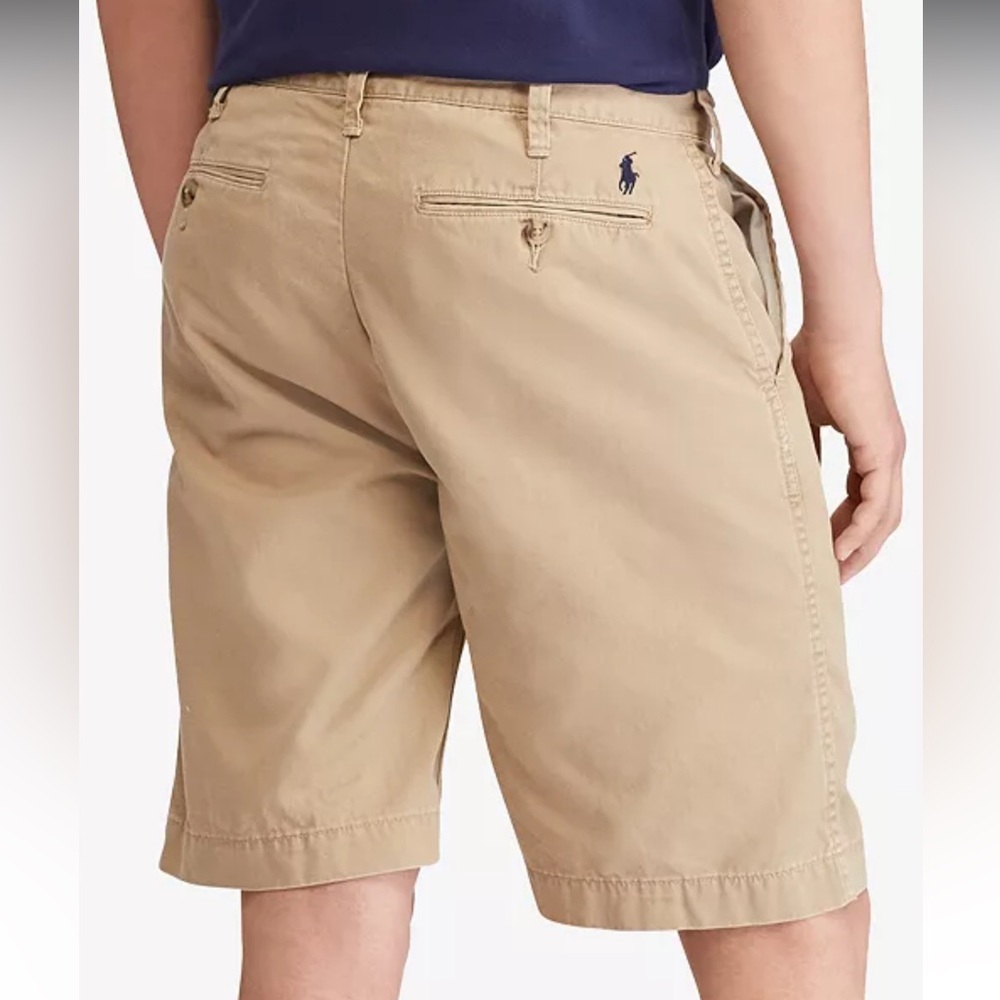 Polo Ralph Lauren Classic Fit Khaki Shorts Size 34 - Picture 2 of 12